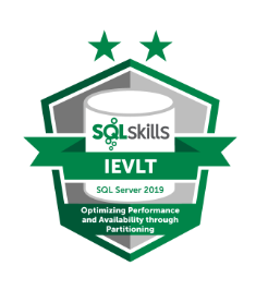 SQL Skills Very Large TableBadge - John Deardurff