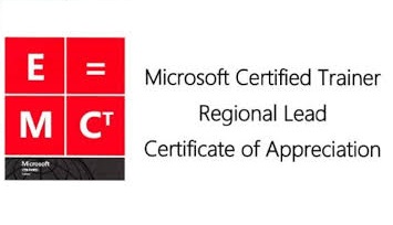 Microsoft Certfied Trainer Regional Lead