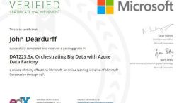 Azure Data Factory Microsoft Professional Program