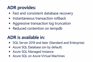 Accelerated Database Recovery in SQL Server Explained - John Deardurff