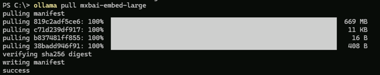 ollama pull mxbai-embed-large