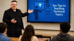 John Deardurff - Ten Tips to Teaching Tech.