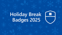 Holiday Break Badges 2025 SQLMCT.com