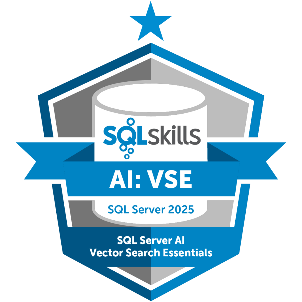 SQL Skills AI Vector Search Essentials course