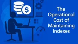 The Operational Cost of Maintaining Indexes