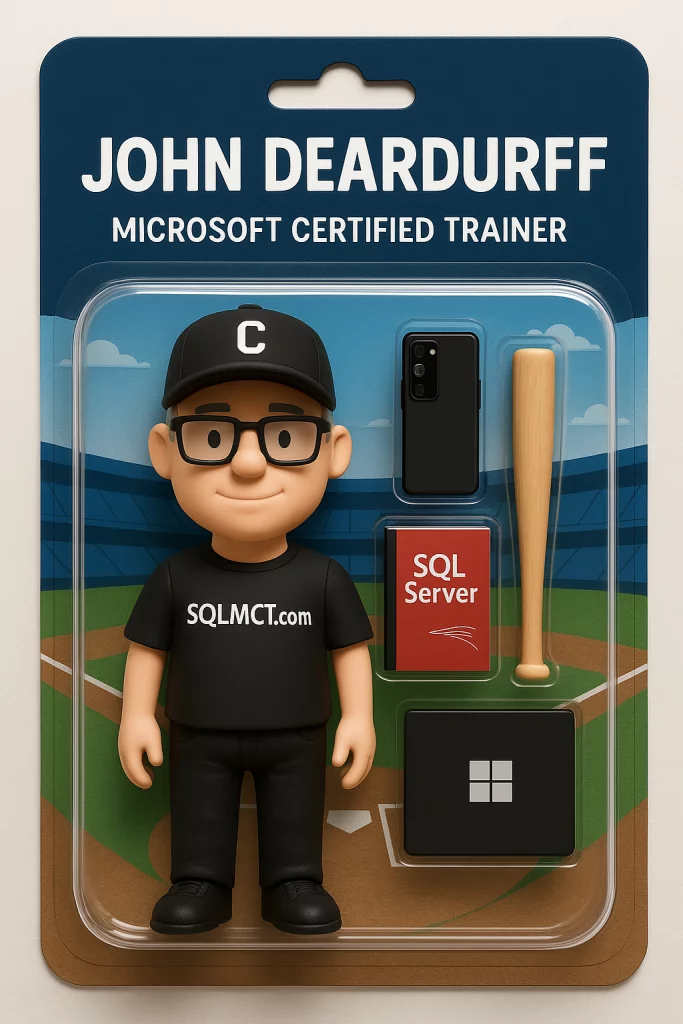 John Deardurff - Microsoft Certified Trainer Toy action figure.