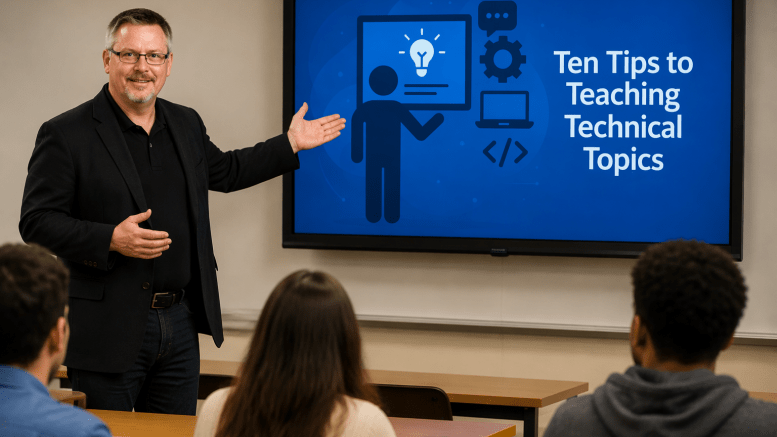 John Deardurff - Ten Tips to Teaching Tech.